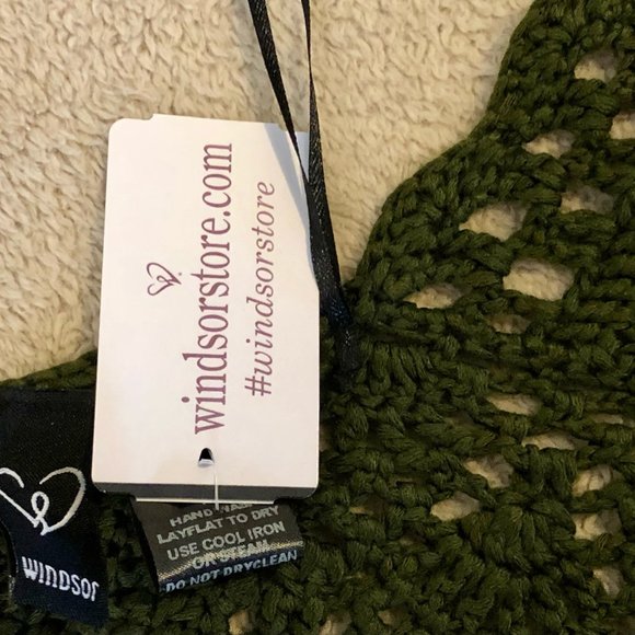 Windsor Store Women's Olive Green Bikini Top - Medium - Brand New with Tags - Picture 3 of 11